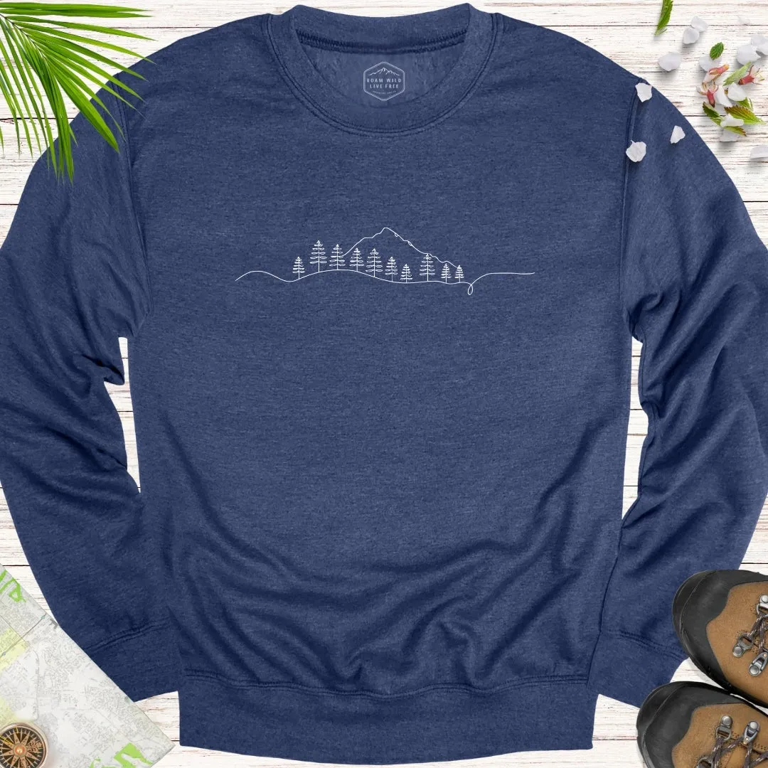 Lines of The Pines Unisex Sweatshirt