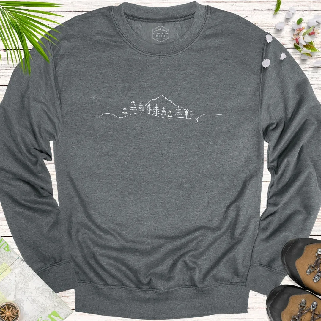Lines of The Pines Unisex Sweatshirt