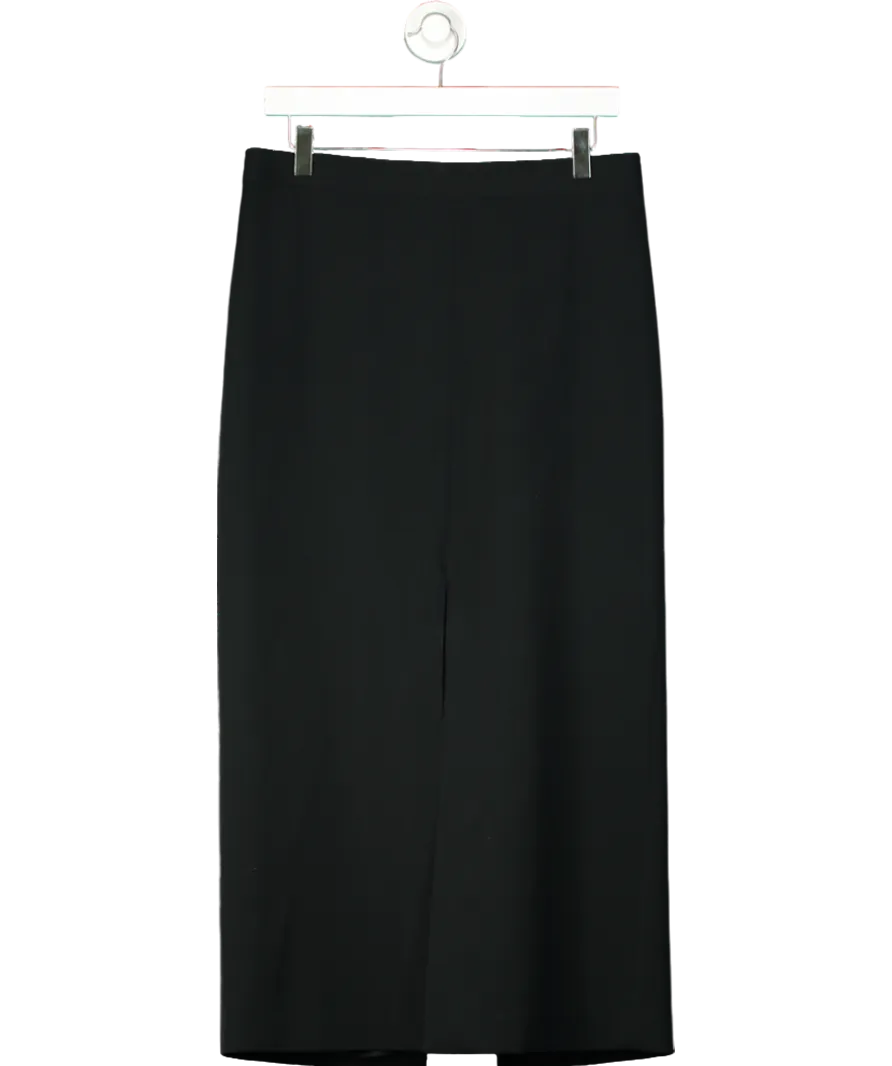 Liviana Conti Black Split Skirt UK L