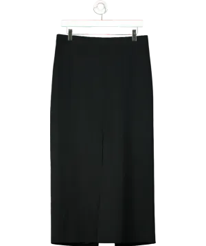 Liviana Conti Black Split Skirt UK L