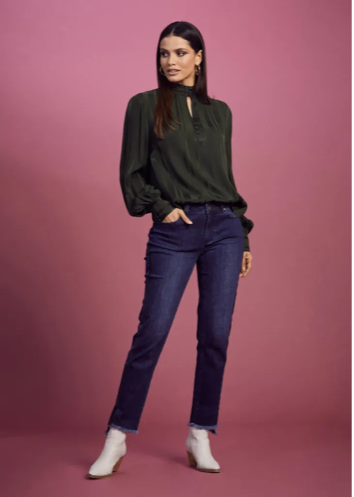 Lorelai Blouse - Forest