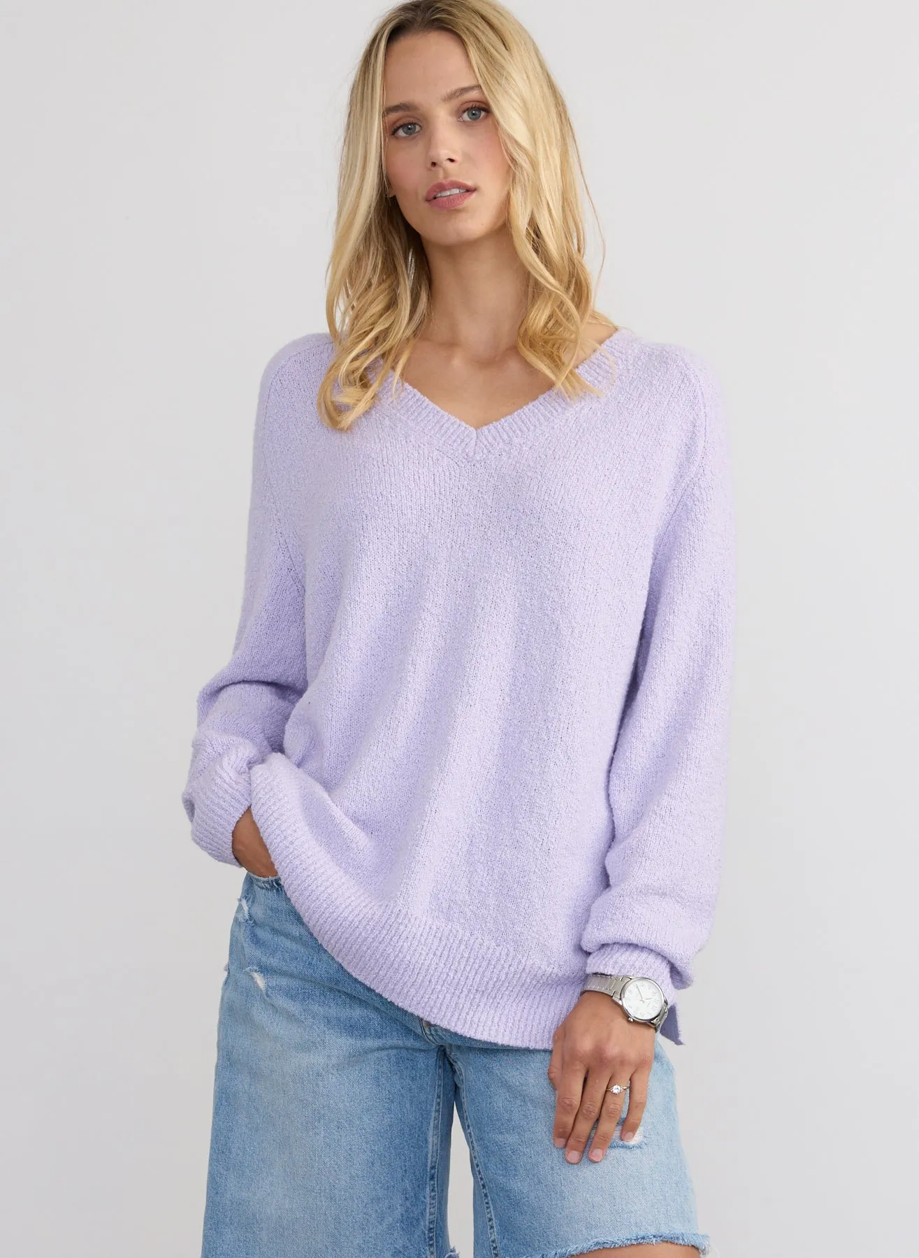 Margaret O'Leary Tunic Vee Sweater