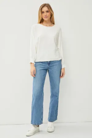 Marina Boat Neck Sweater