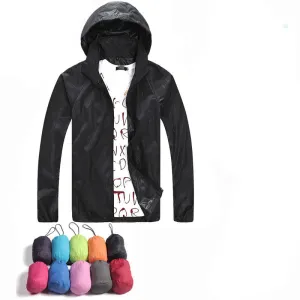 Men Women Quick Dry Anti-Uv Waterproof Thin Jacket Windbreakers Breathable Coat Male Trekking Casual Sportwear,UA195