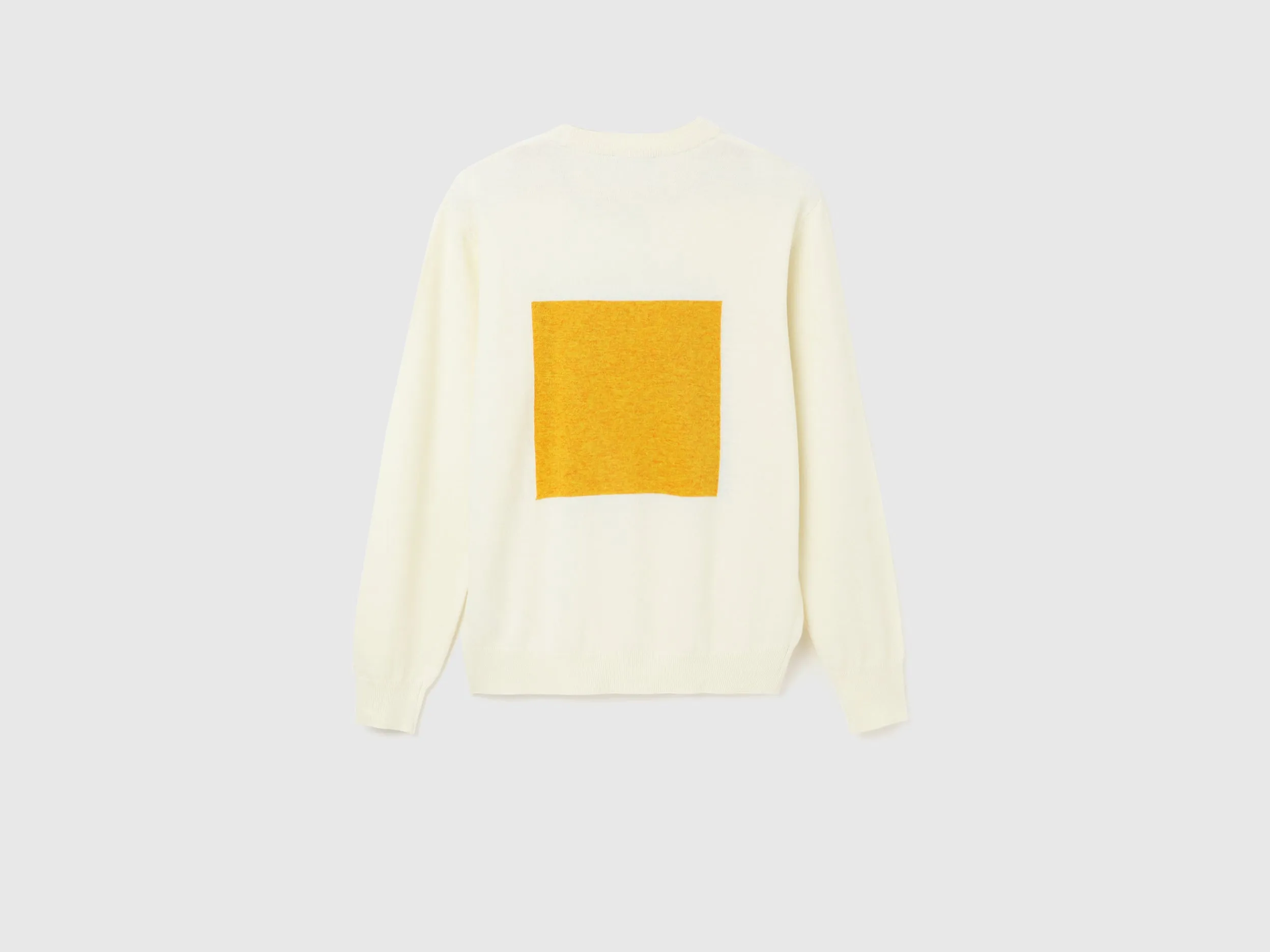 Men's Regular Fit Round Neck Color Block Sweaters