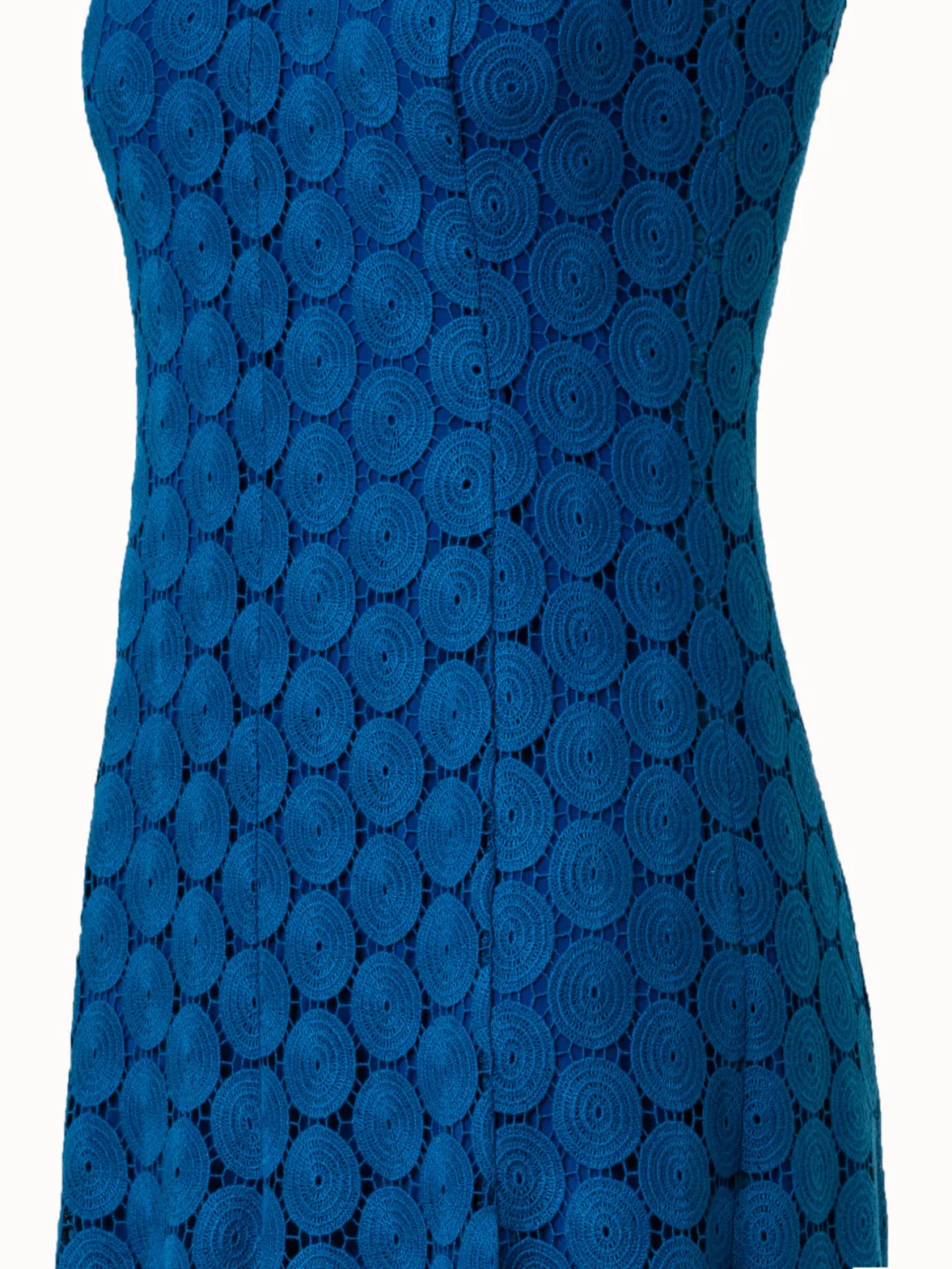 Midi Dress in Dot Guipure Lace