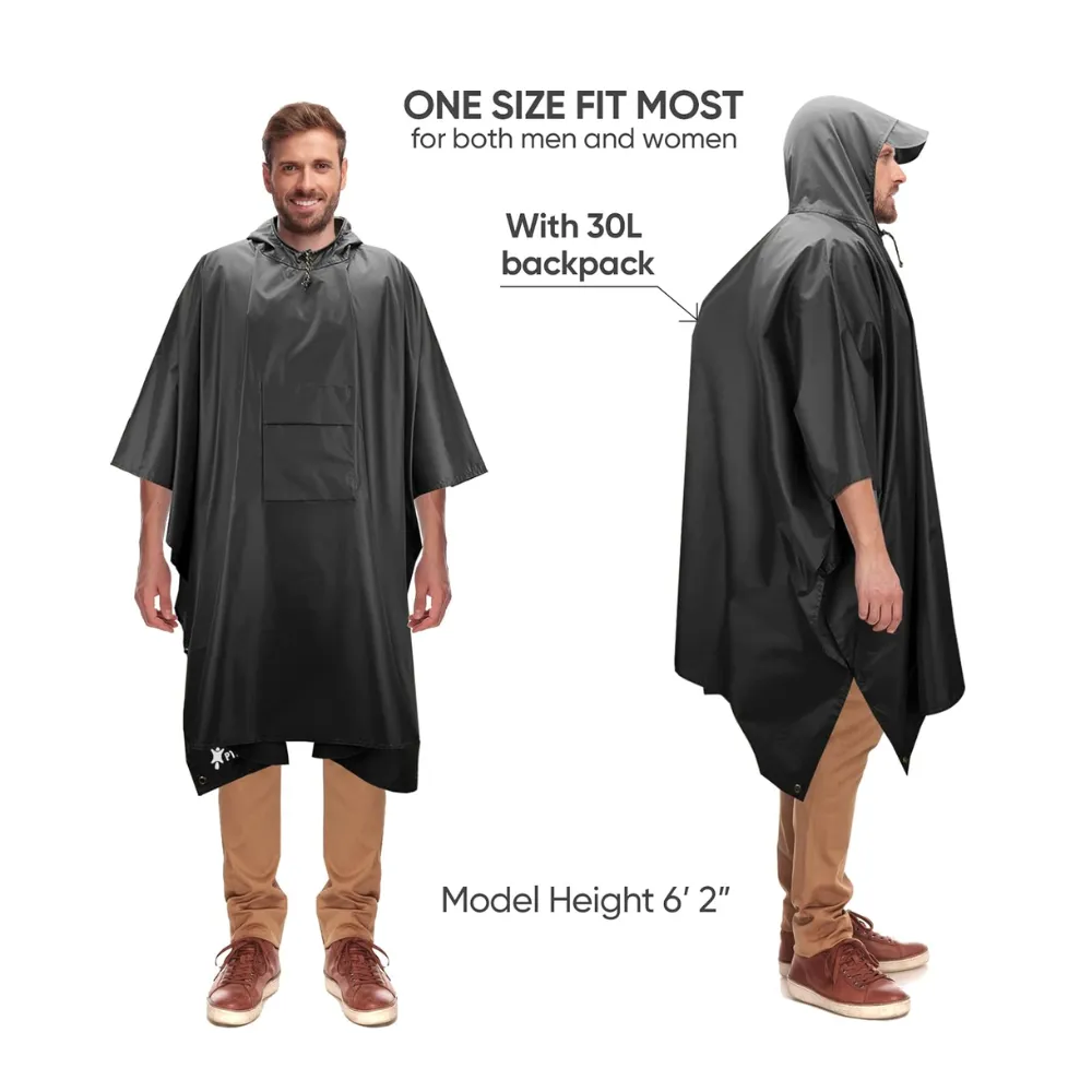 Multi functional Rain Poncho