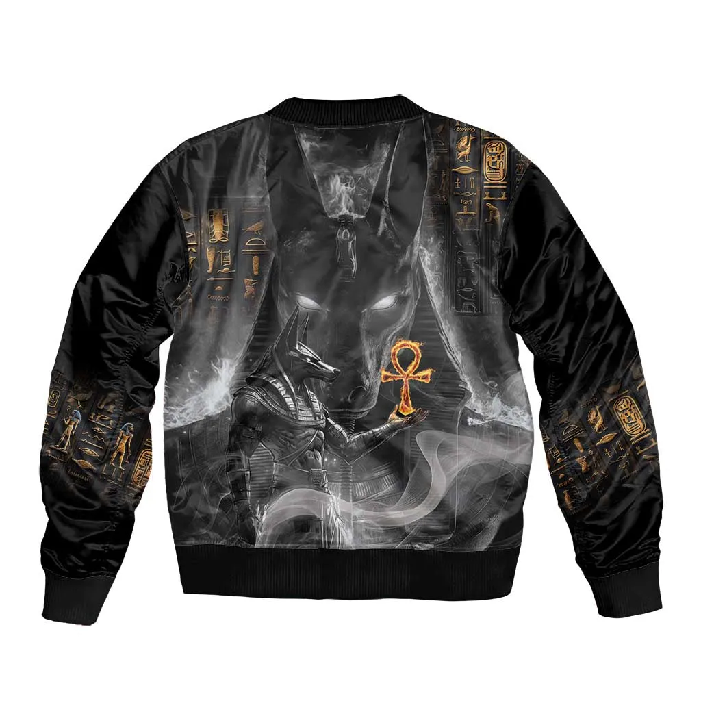 Mythical Anubis Bomber Jacket The Egyptian God of Death LT9