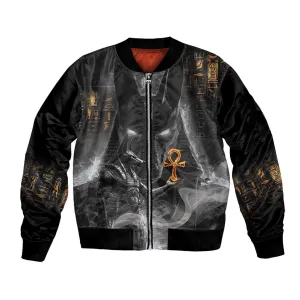 Mythical Anubis Bomber Jacket The Egyptian God of Death LT9