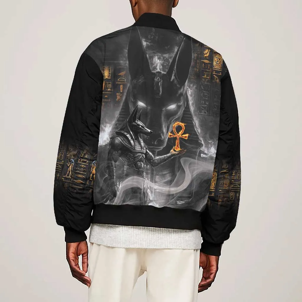 Mythical Anubis Bomber Jacket The Egyptian God of Death LT9