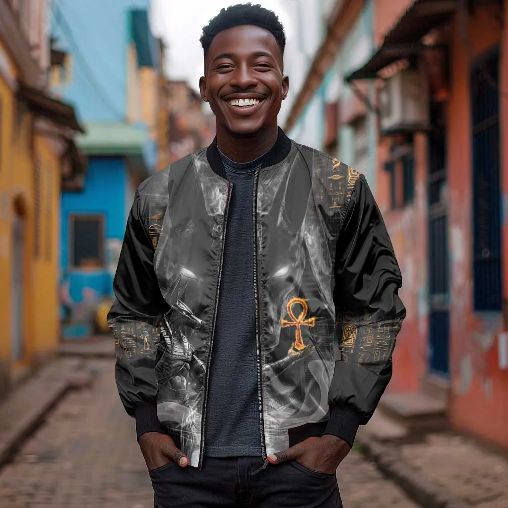 Mythical Anubis Bomber Jacket The Egyptian God of Death LT9