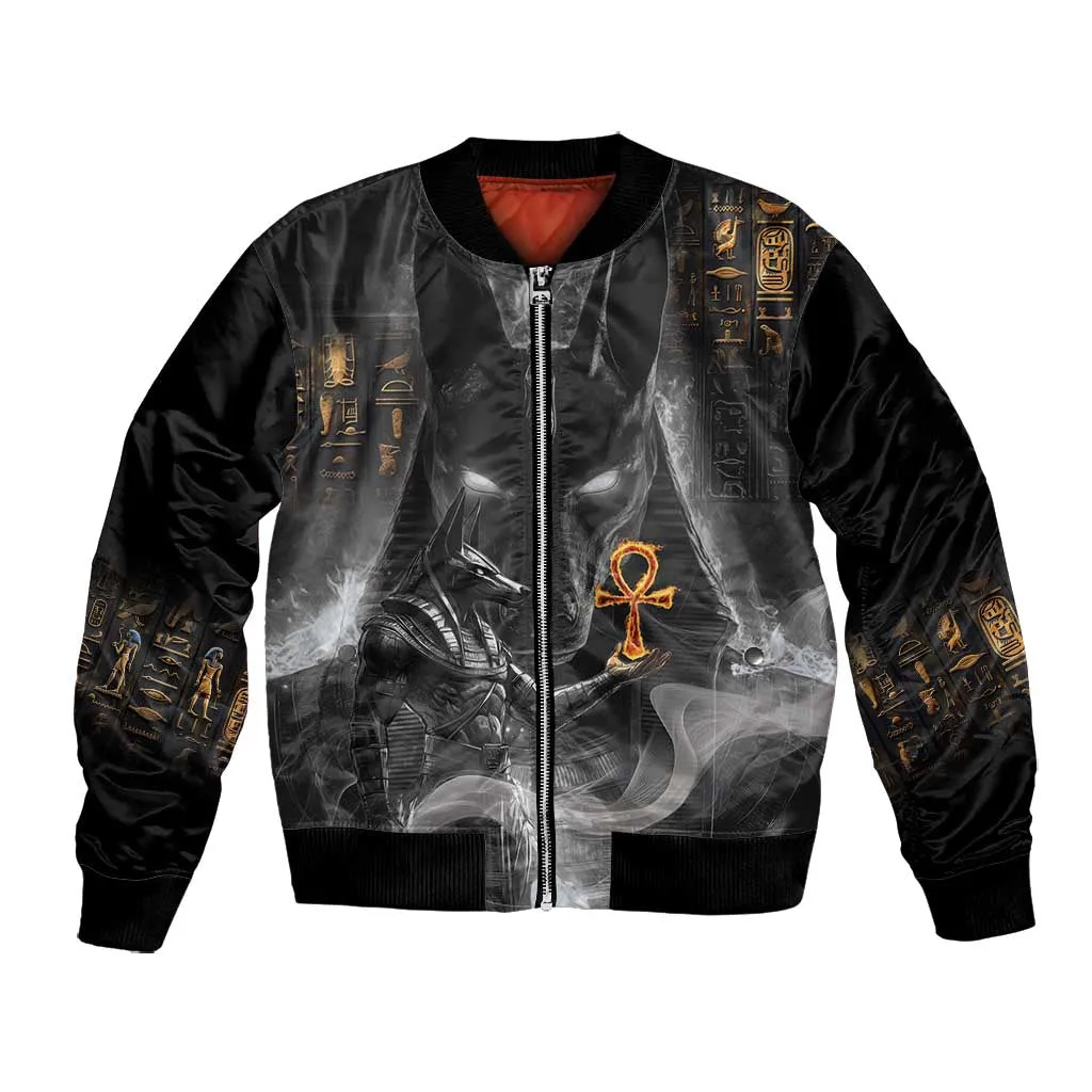 Mythical Anubis Bomber Jacket The Egyptian God of Death LT9
