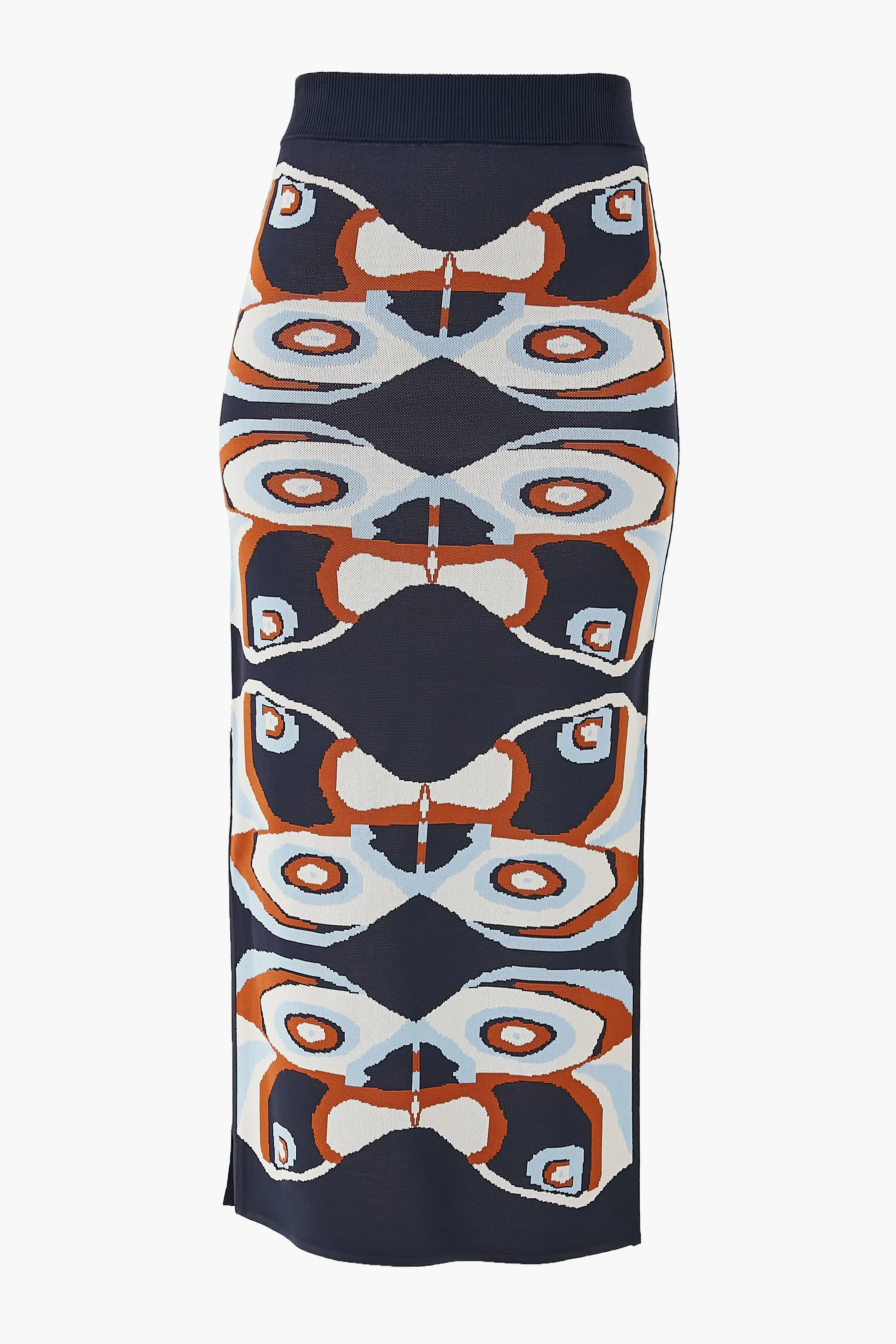 Navy Butterfly Nylah Skirt