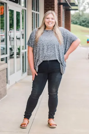 On the Dot Animal Print Tee