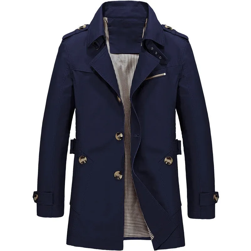 Parker - Streetwear Trenchcoat Für Männer