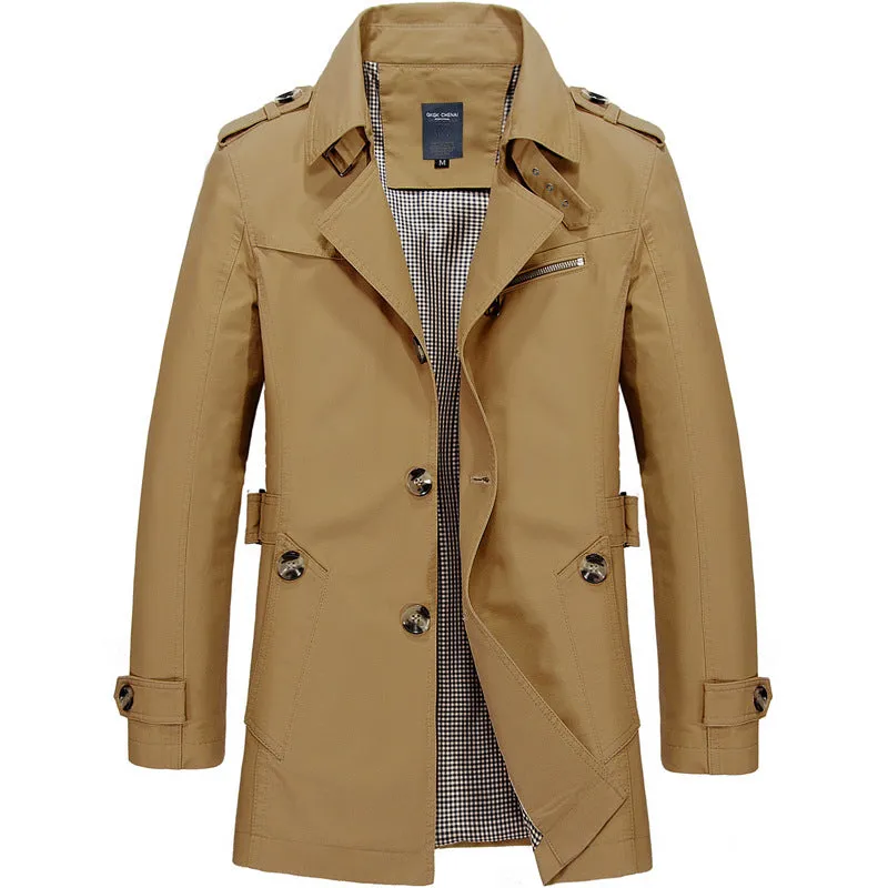 Parker - Streetwear Trenchcoat Für Männer