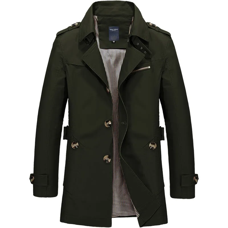 Parker - Streetwear Trenchcoat Für Männer