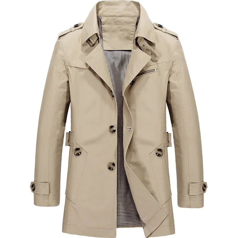 Parker - Streetwear Trenchcoat Für Männer