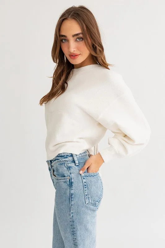 PARTY IN THE BACK SWEATER