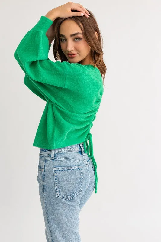 PARTY IN THE BACK SWEATER