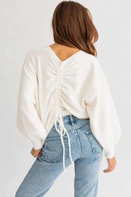 PARTY IN THE BACK SWEATER