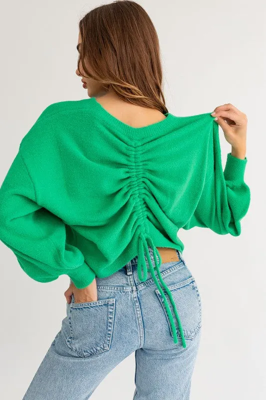 PARTY IN THE BACK SWEATER