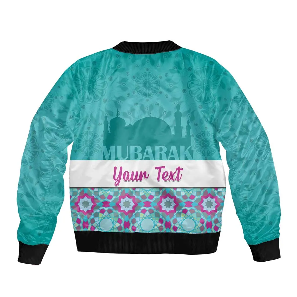 Personalised Eid al-Fitr Bomber Jacket Eid Mubarak LT15