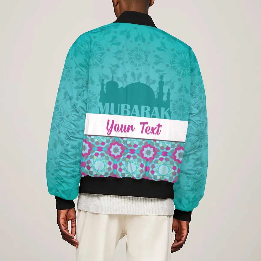 Personalised Eid al-Fitr Bomber Jacket Eid Mubarak LT15