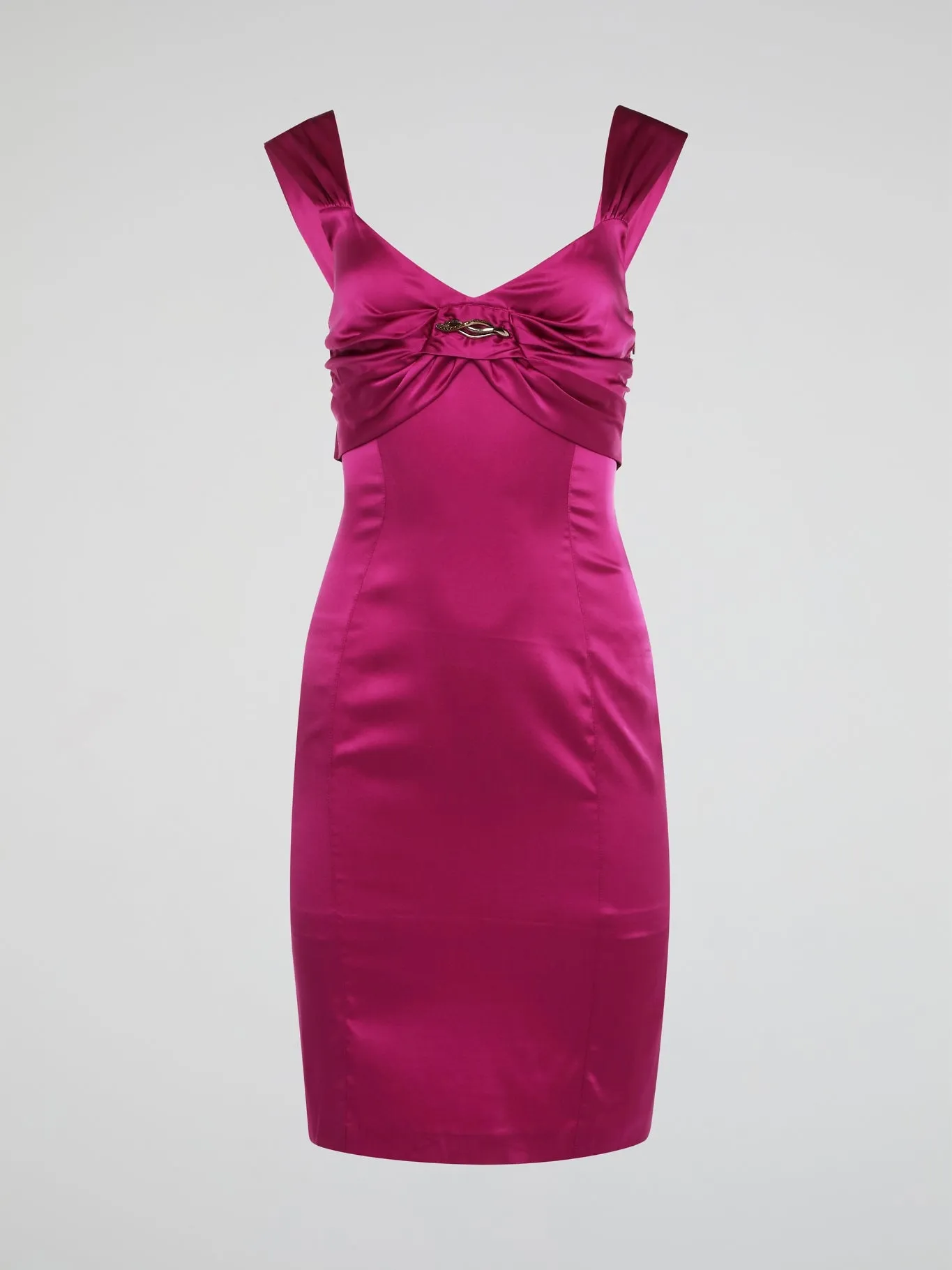 Pink Embellished Bodycon Dress