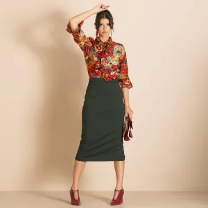ponti pencil skirt