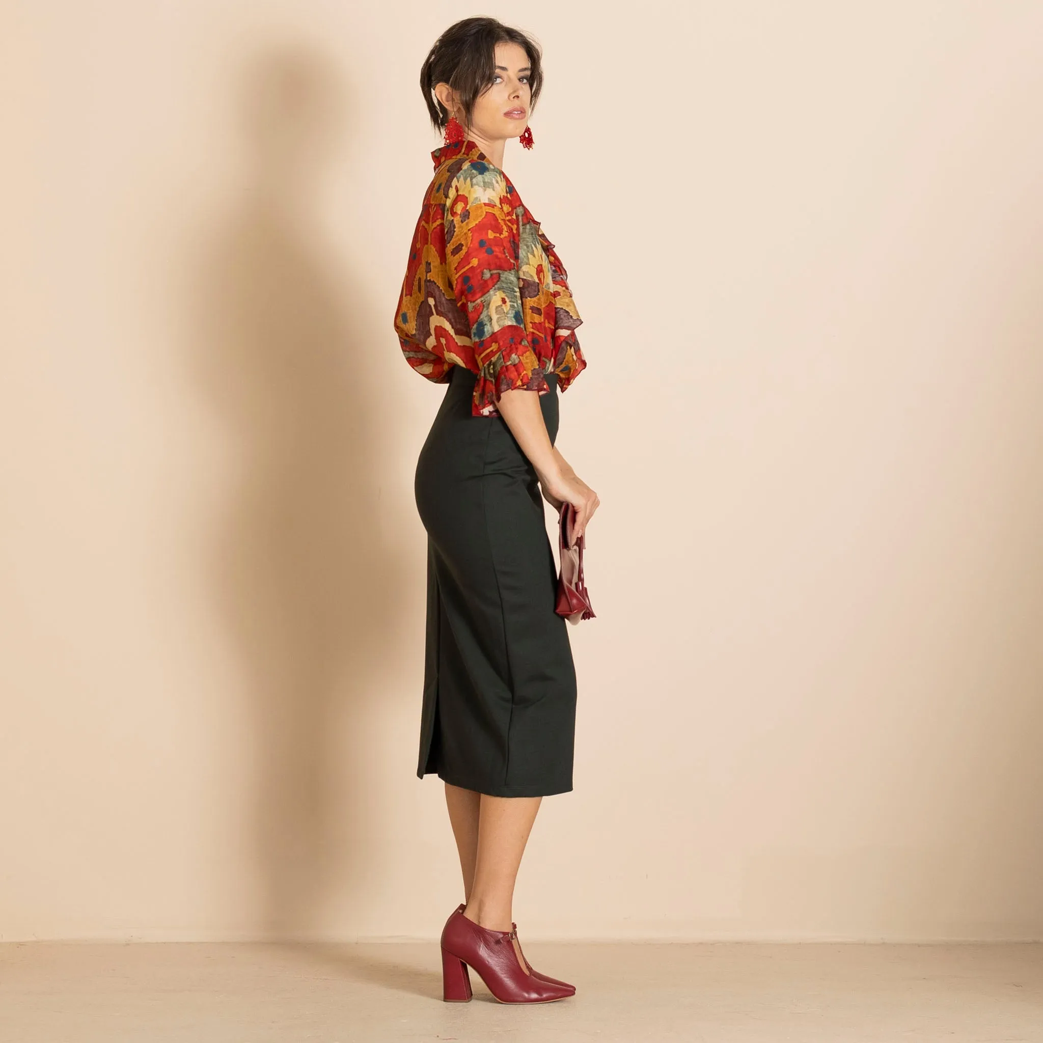ponti pencil skirt
