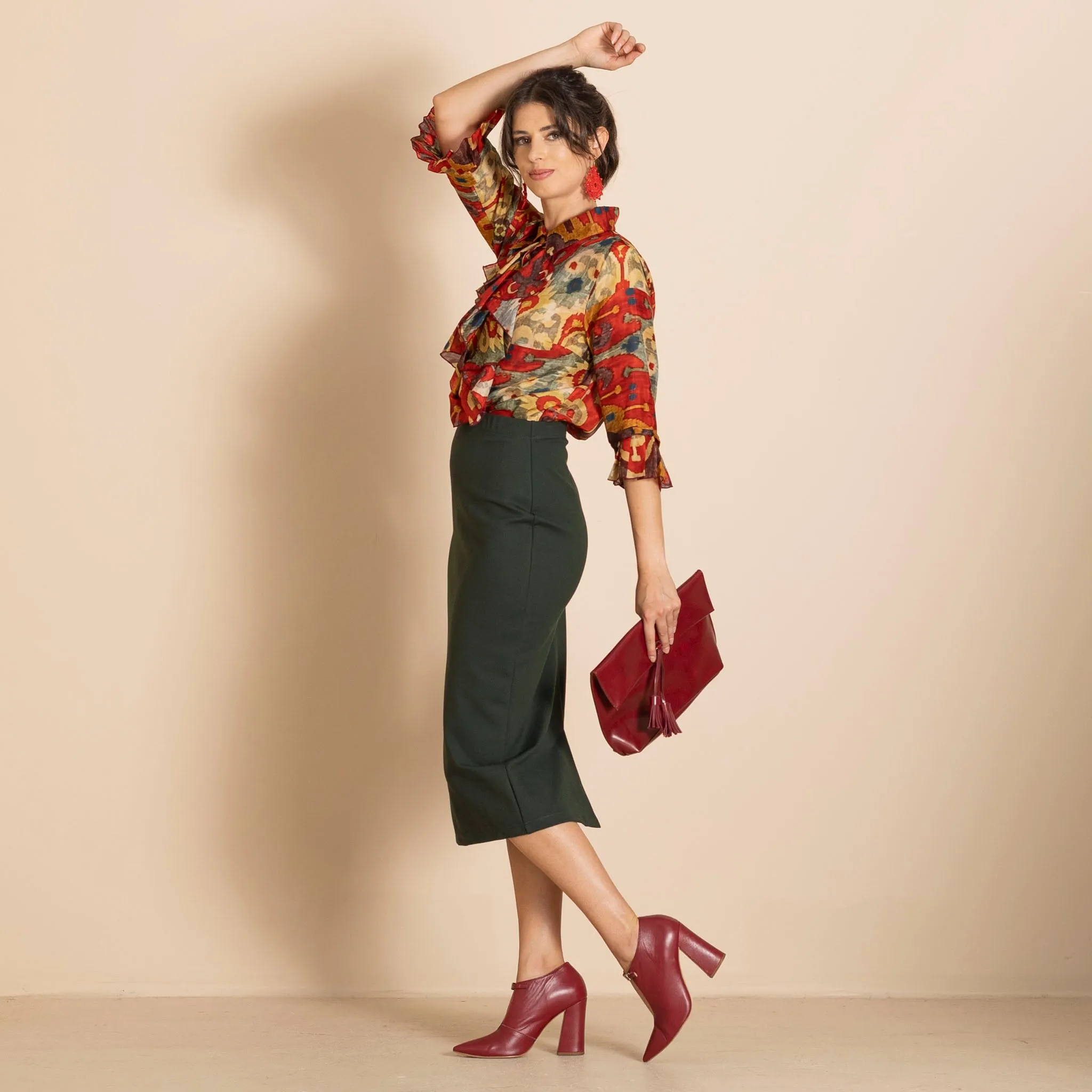ponti pencil skirt