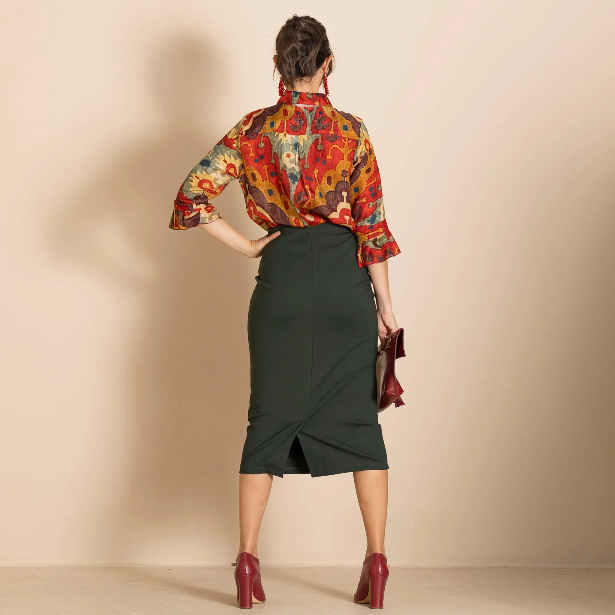ponti pencil skirt