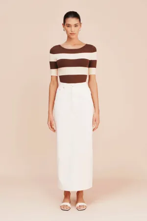 Posse Harvey Skirt - Vintage White