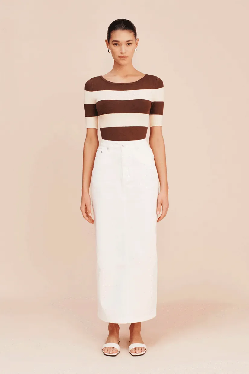 Posse Harvey Skirt - Vintage White