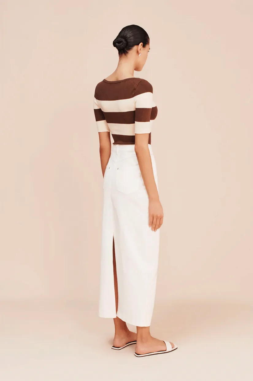 Posse Harvey Skirt - Vintage White