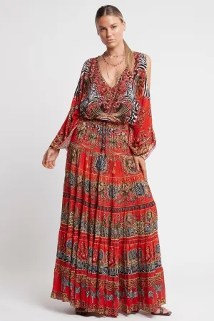 POWER AND PASSION MAXI SKIRT