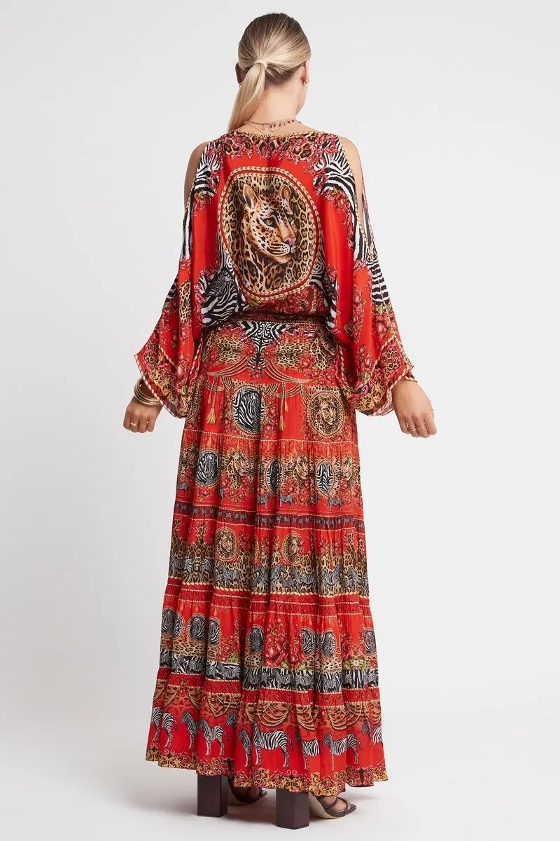 POWER AND PASSION MAXI SKIRT