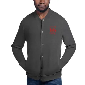 Praises Up Embroidered Champion Bomber Jacket