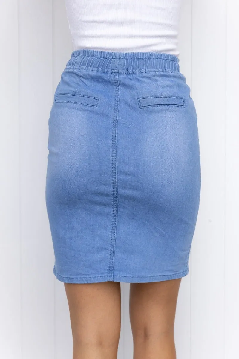 Quadi Denim Skirt