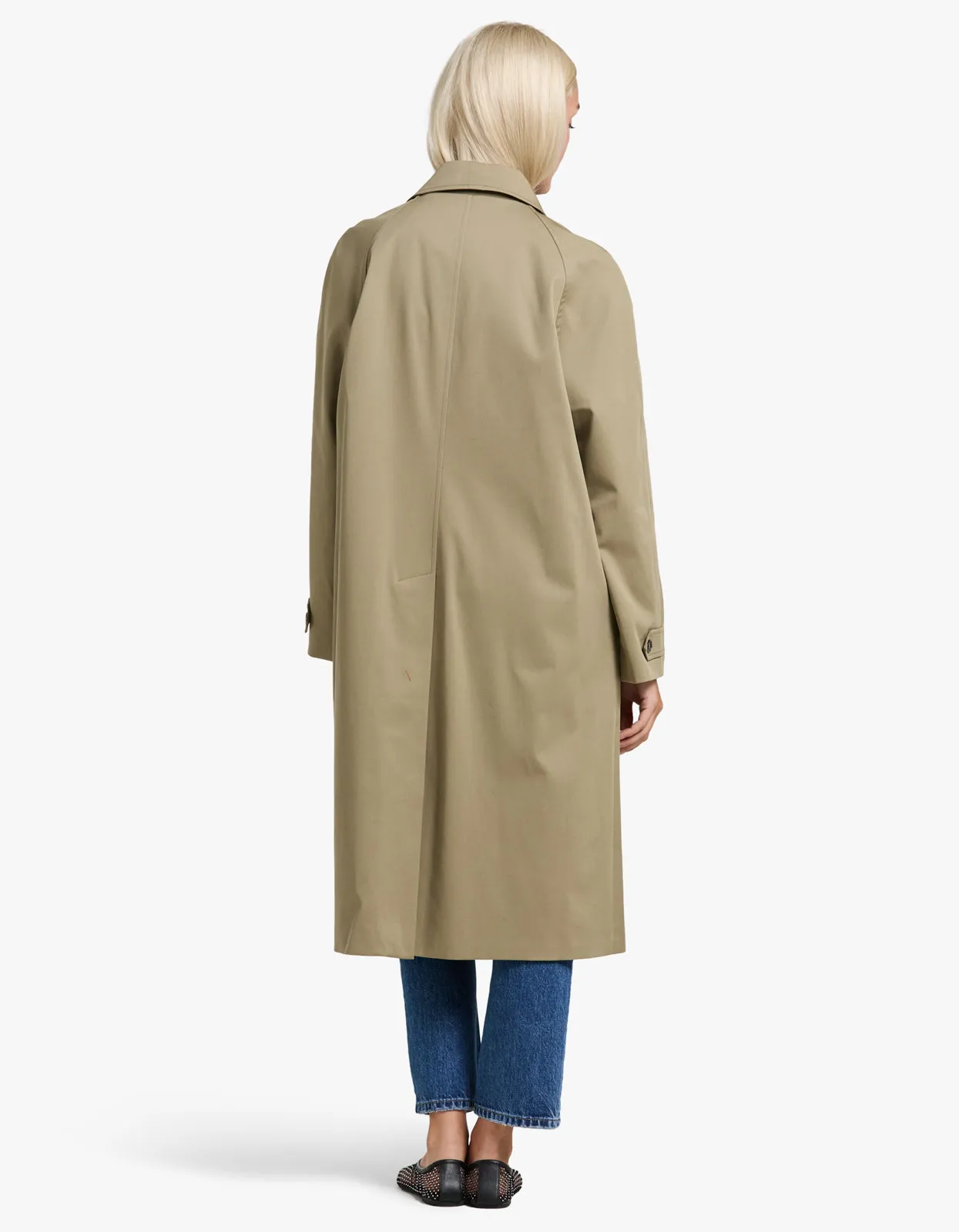 Randy Oversized Trench - Olive