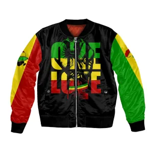 Reggae One Love Bomber Jacket African DT02