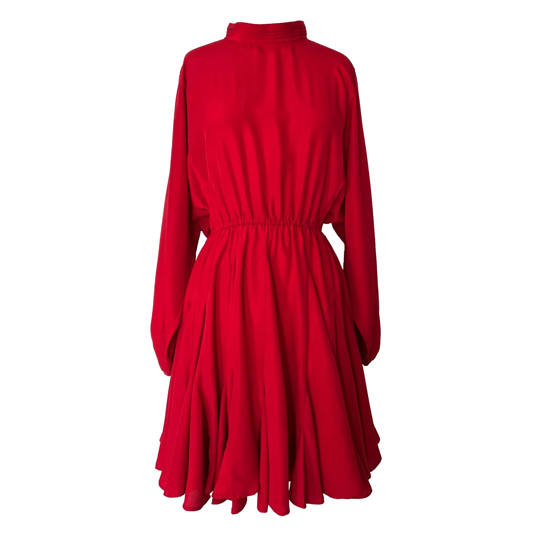 Rhode Red High Neck Long Sleeve Mini Dress Size L