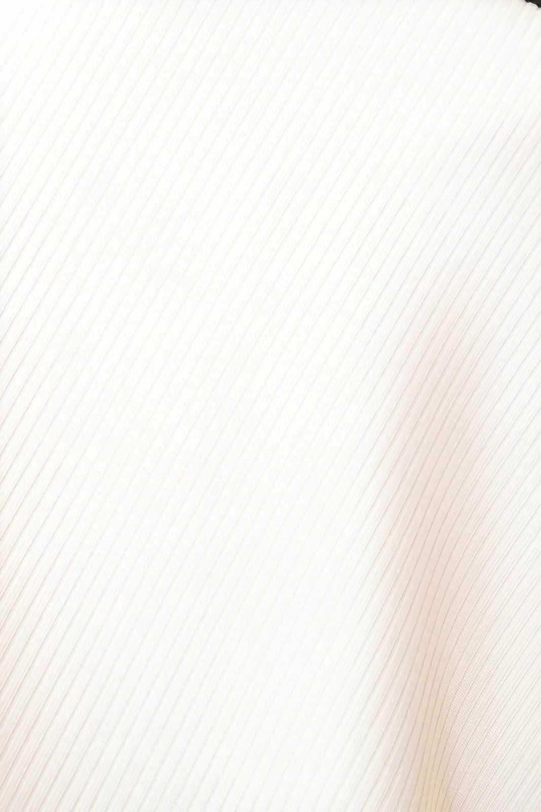 Ribbed Round Neck Long Sleeve Top
