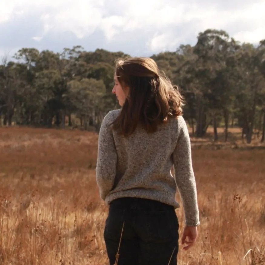 Rolled Edge Tunic - Porridge