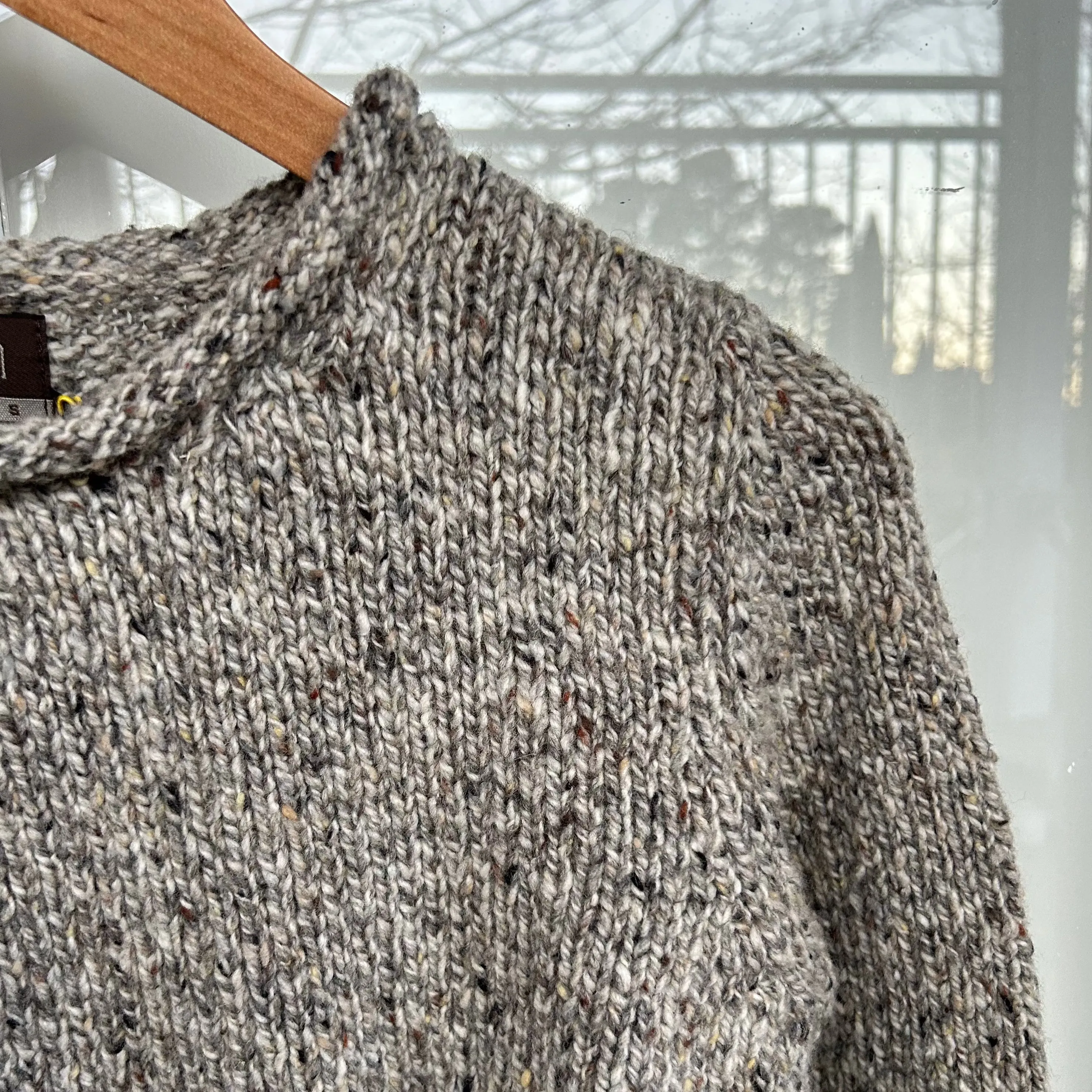 Rolled Edge Tunic - Porridge