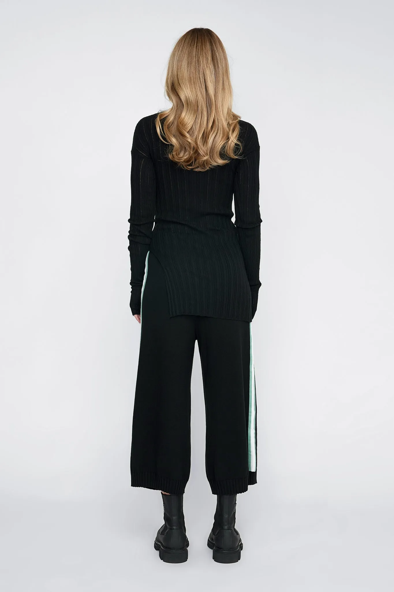 ROUNDED VENEER TUNIC