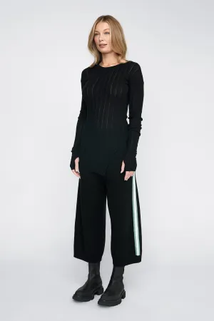 ROUNDED VENEER TUNIC