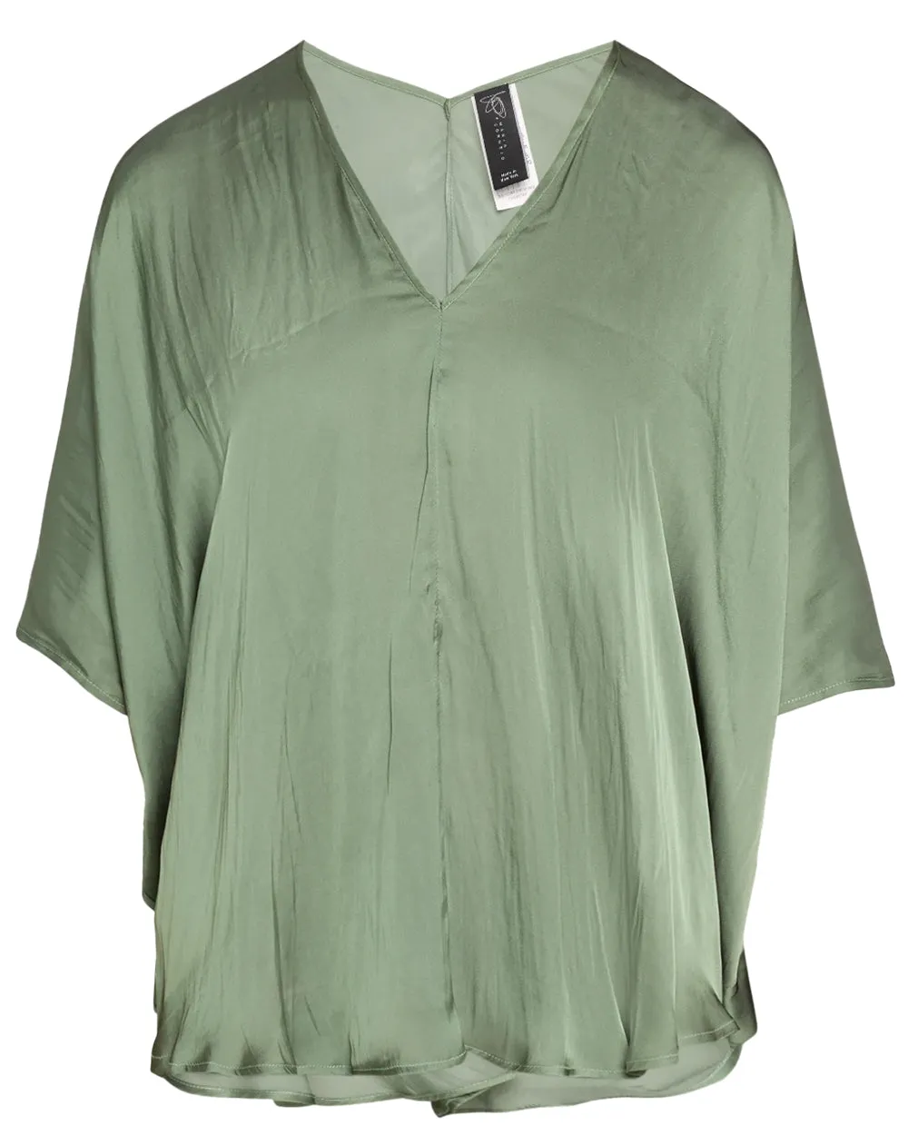 Sage Recy Drift Circle Top