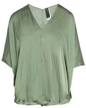 Sage Recy Drift Circle Top